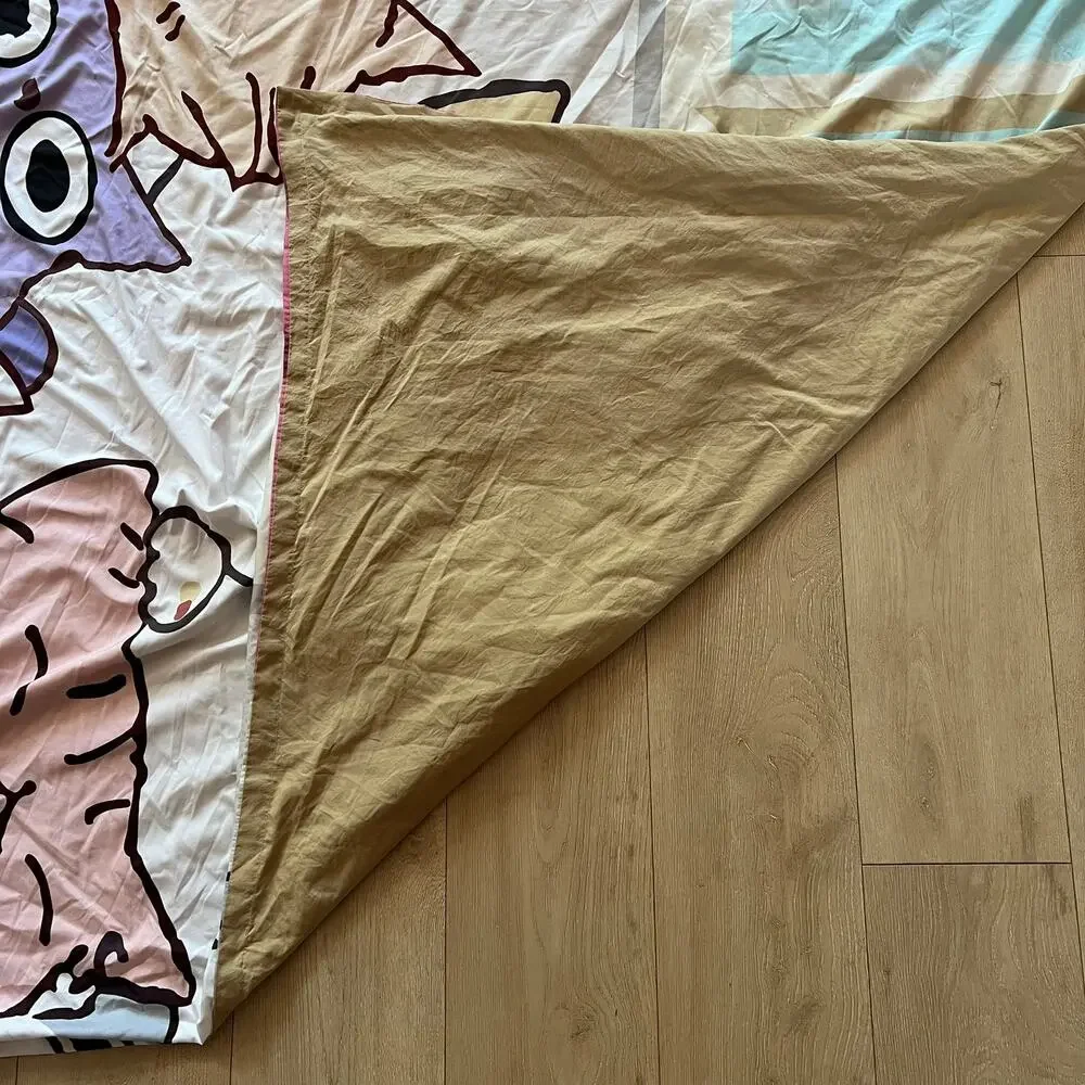 MeMoreCool‎ Cats Kittens Twin Duvet w/Zipper Closure, 1 Matching Sham Pillowcase